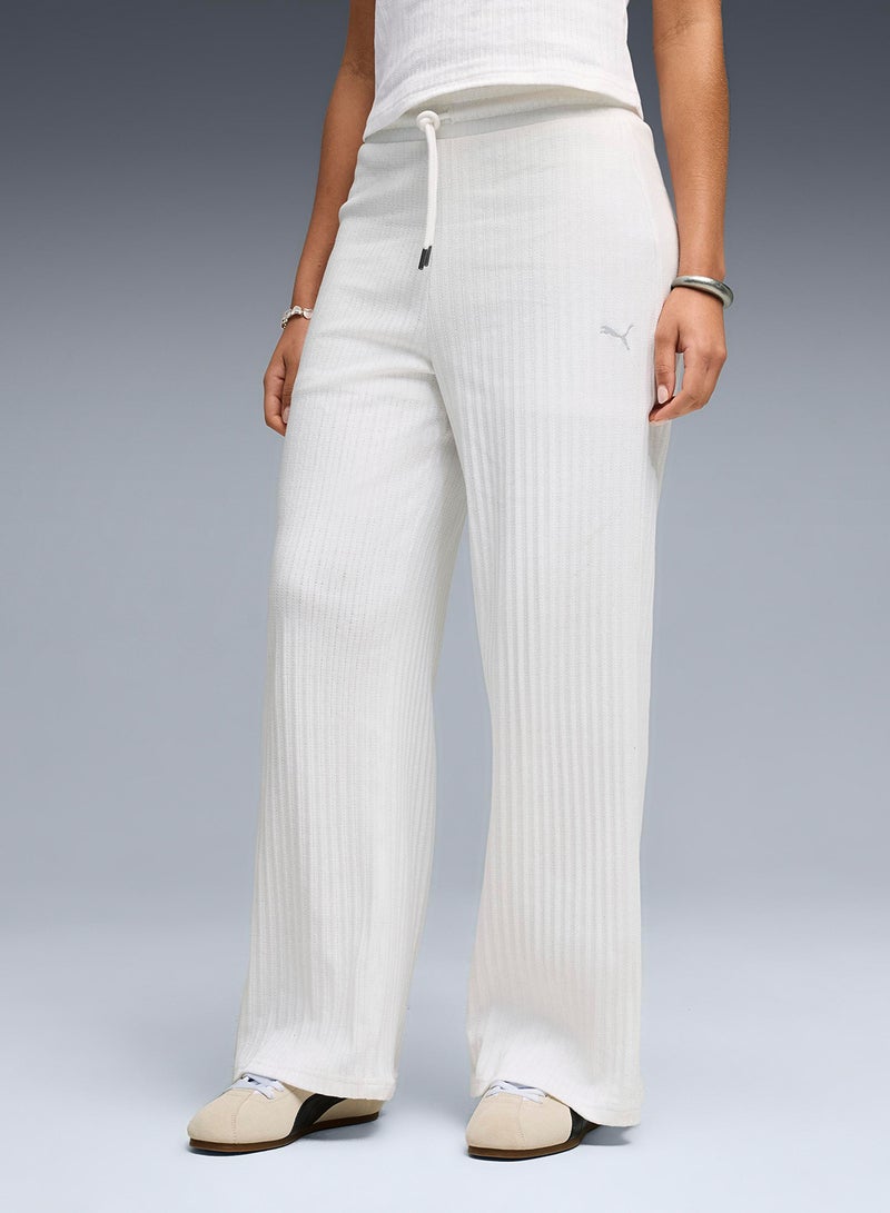PUMA Her Comfort Wide Leg Pants - Image 1